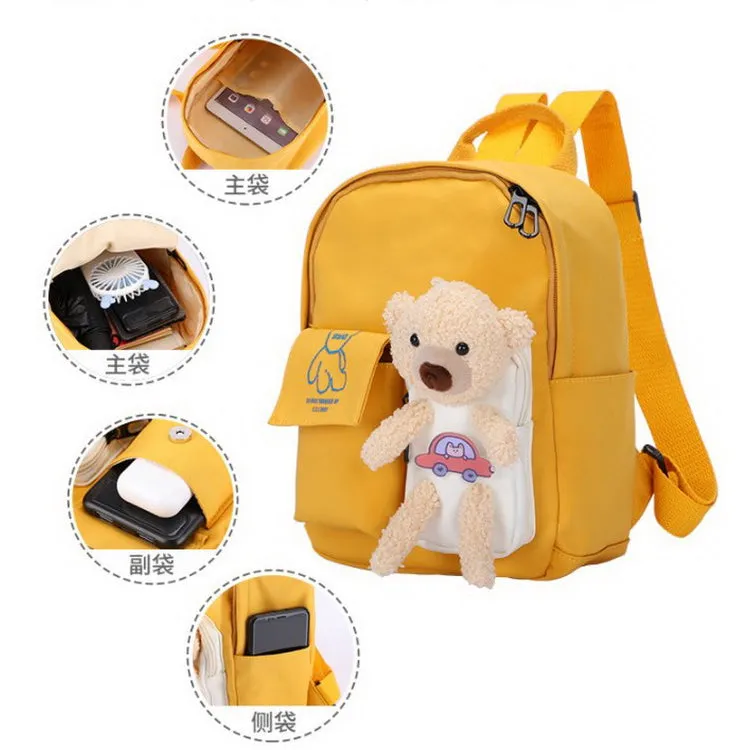 Hot Sale Yellow Kids School Backpacks