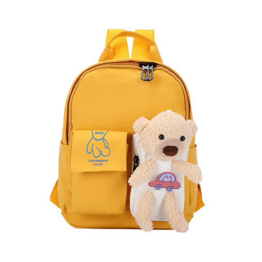 Hot Sale Yellow Kids School Backpacks