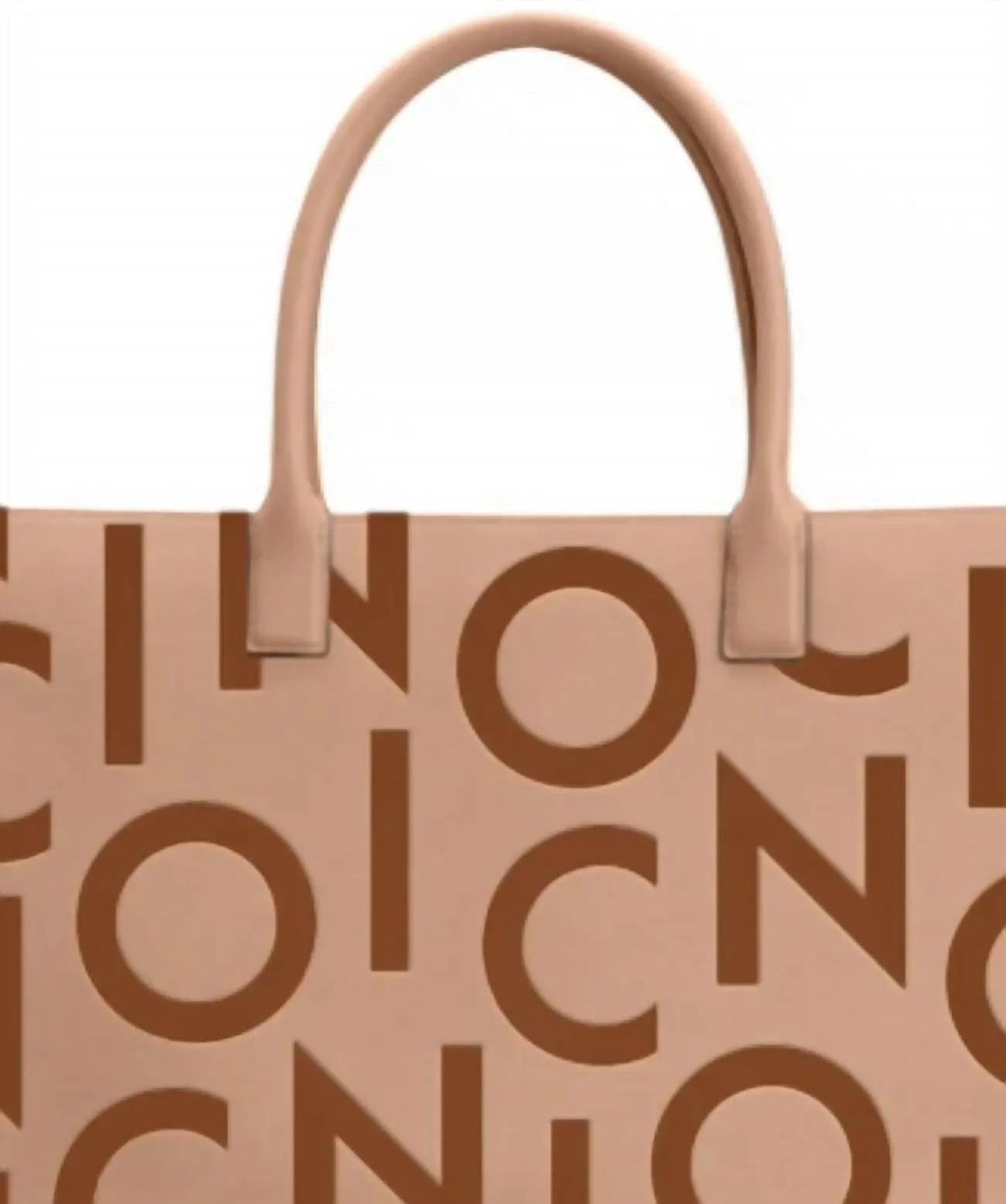 Icon Tote In Brown