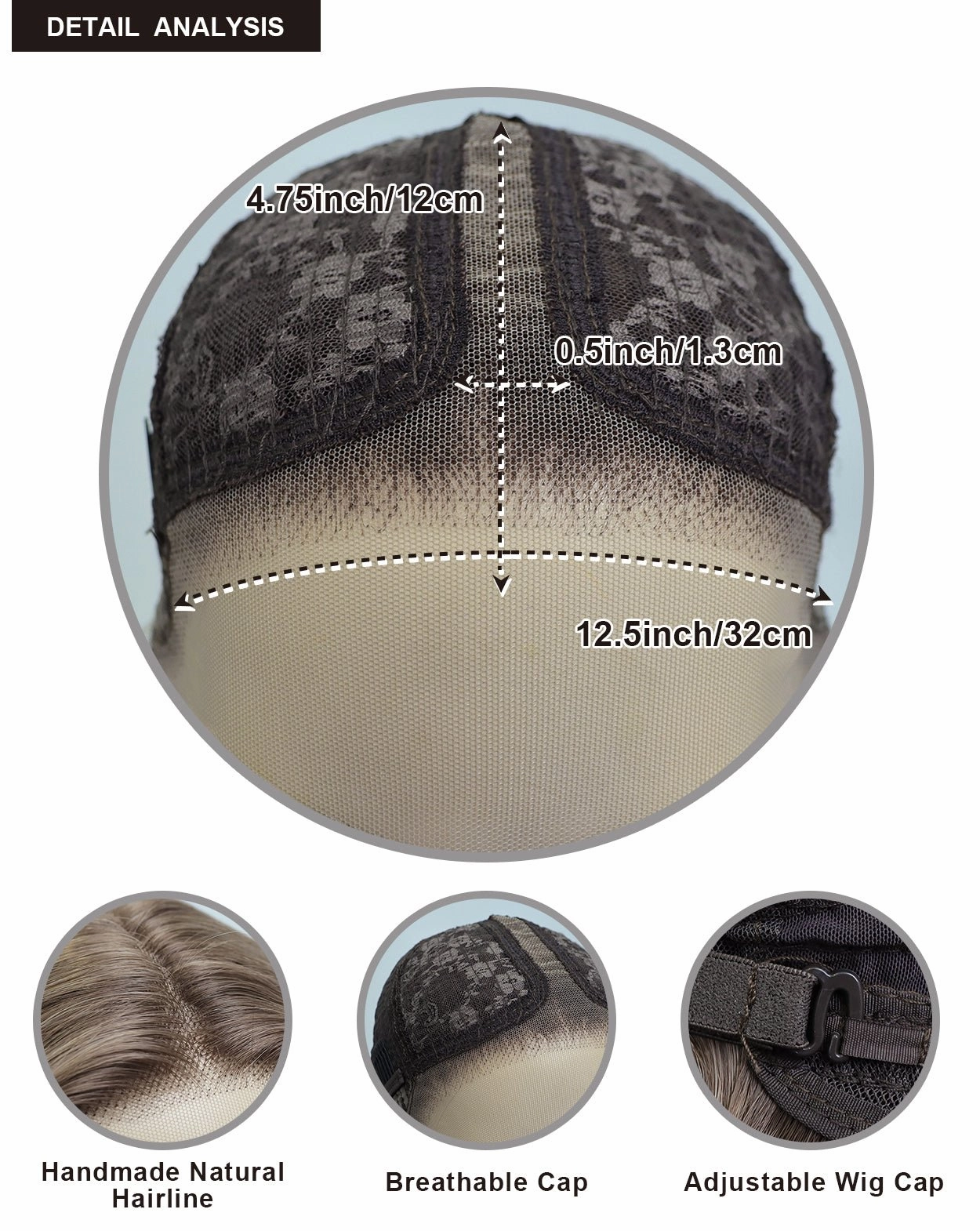 IMstyle Camelia New glueless T Part Synthetic lace wig Blonde with soft rooting shoulder Lenth-TK129-2465