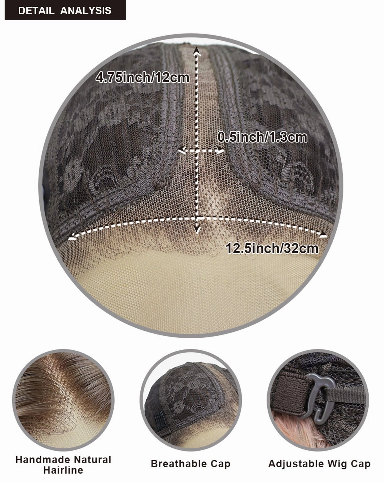 IMstyle Gemma dirty blonde with dark root pinky highlight 24 inches T part glueless lace front wigs TK112-2457