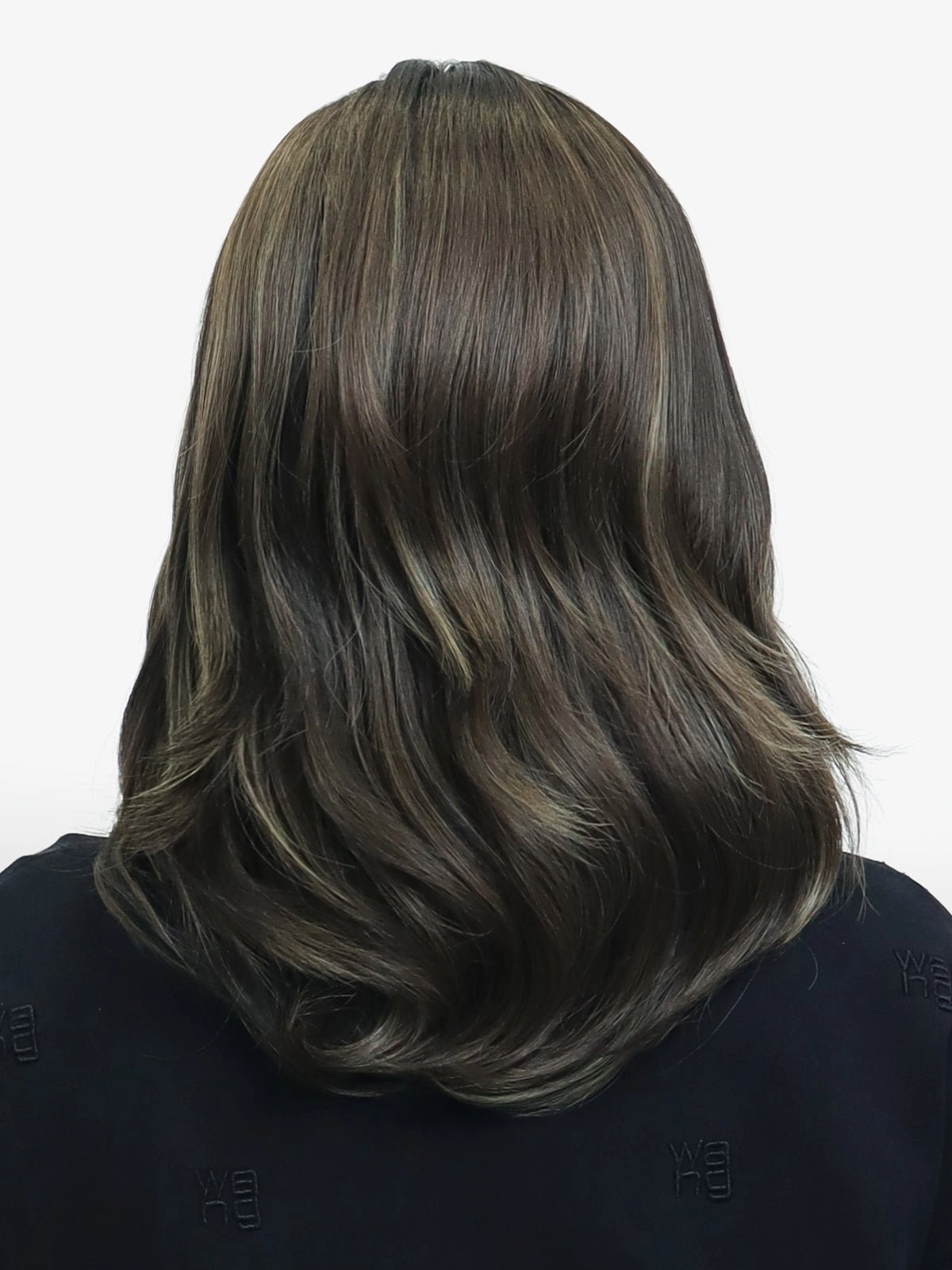 IMstyle Joyce Fall wig middle Lenth Layer cut Brown T part Glueless Soft lace Front wig-TK127-2461