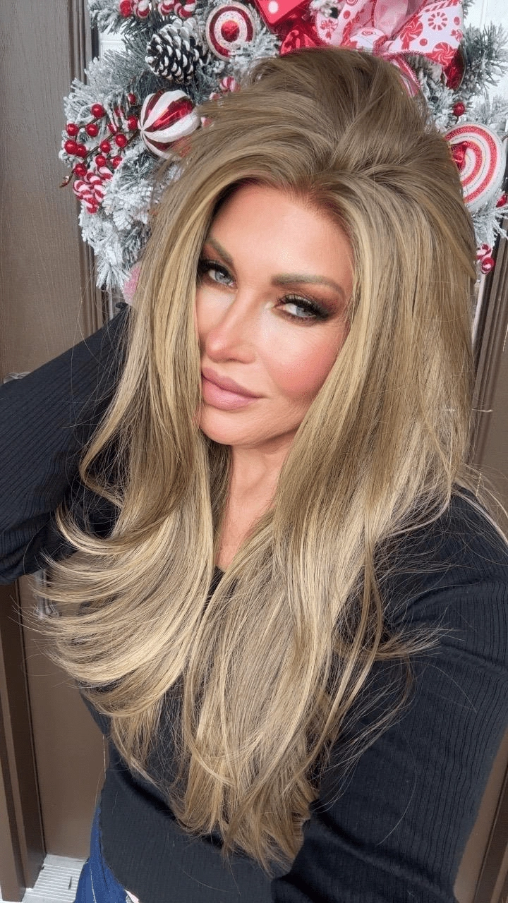 Imstylewigs  Kaylie Mocha Brown  Wolf Cuting Lace Front Wigs (SHARA)