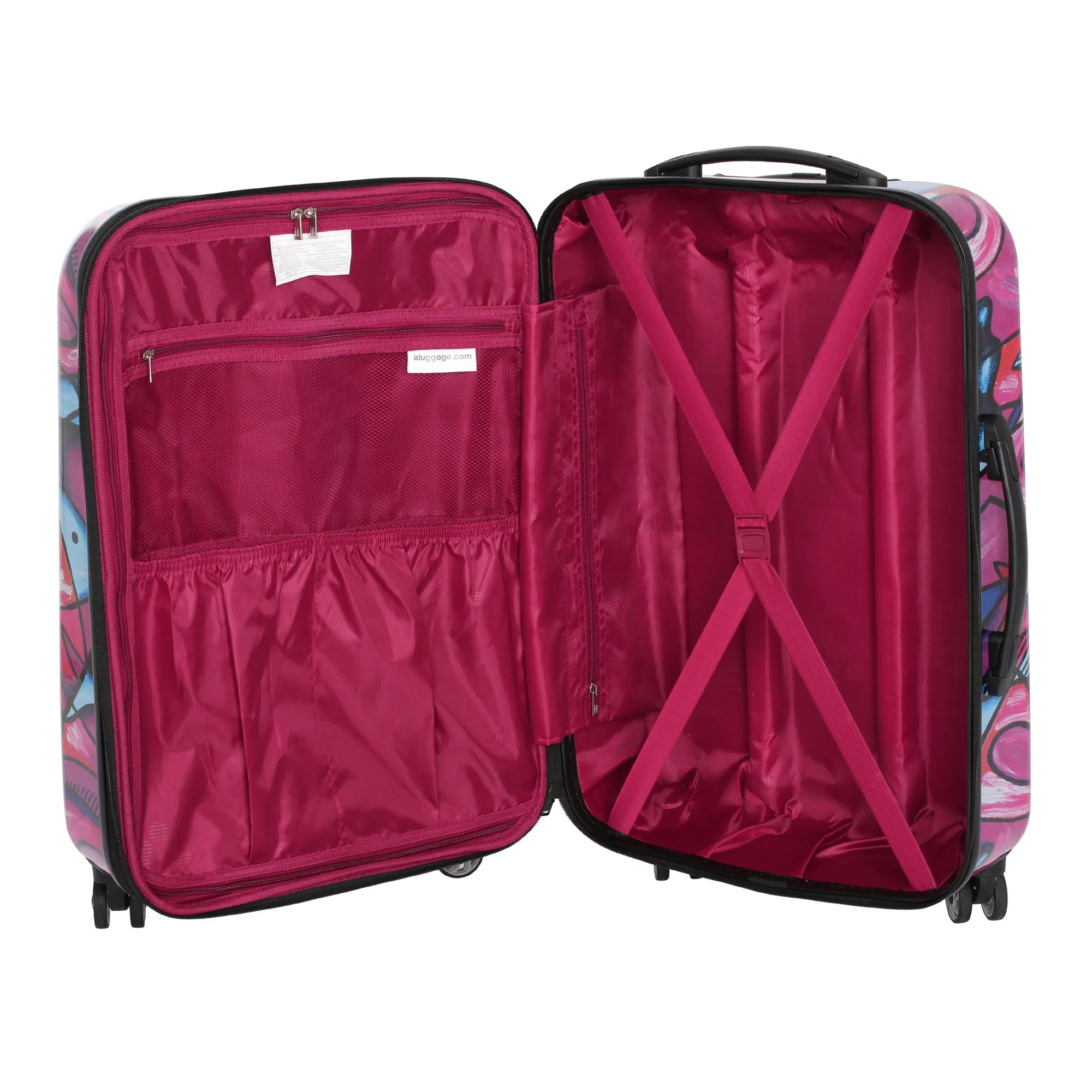 IT Luggage Virtuoso 3 Piece Set (20"/24"/28") 4-Wheel Luggage Sets