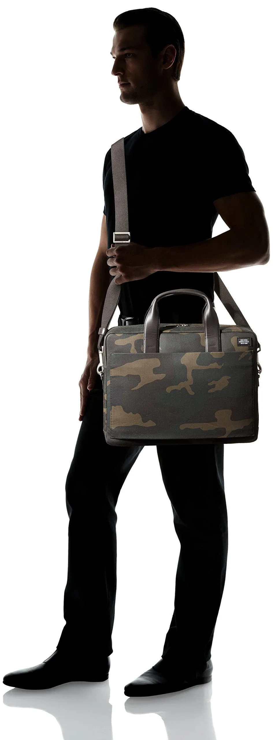 Jack Spade Camo Waxwear Commuter Brief