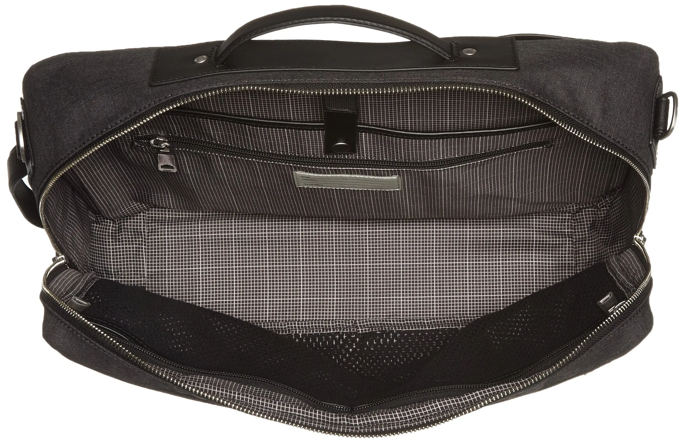 Jack Spade Men's Tech Oxford Convertible Briefpack Charcoal