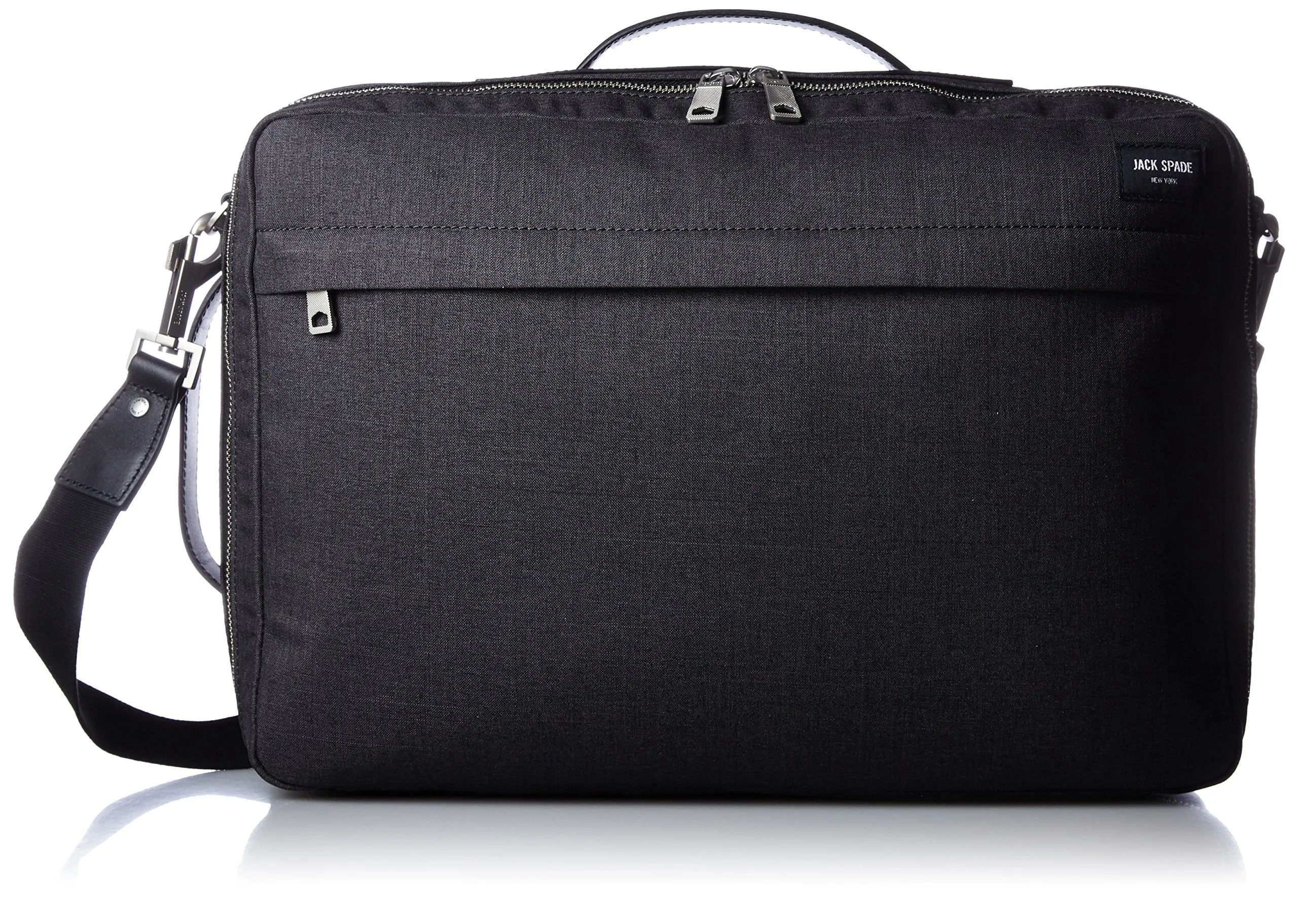 Jack Spade Men's Tech Oxford Convertible Briefpack Charcoal