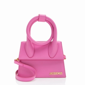 Jacquemus Leather Le Chiquito Noeud Bag