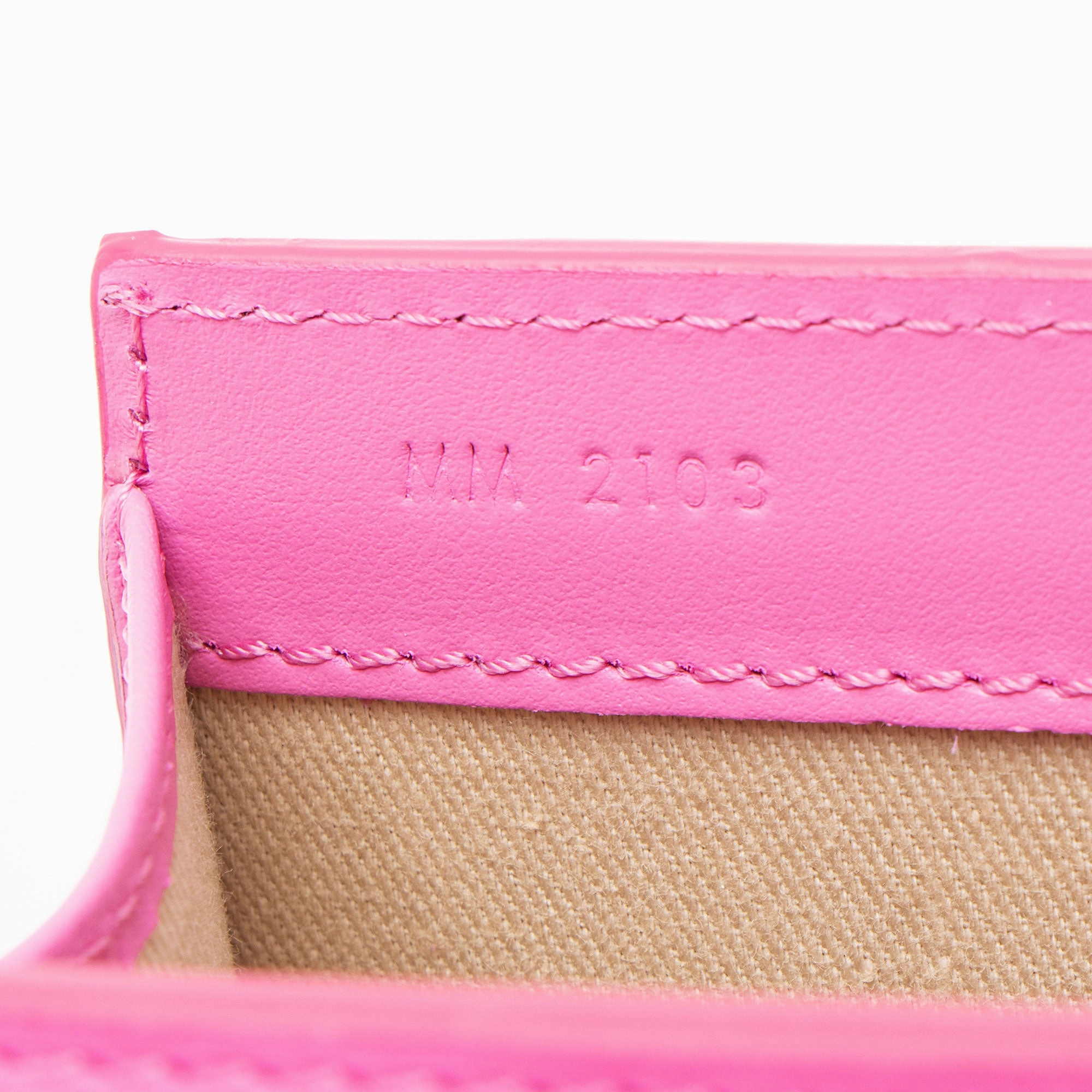 Jacquemus Leather Le Chiquito Noeud Bag