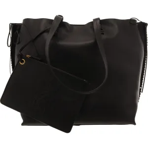 Jamee Womens Leather Tote Handbag