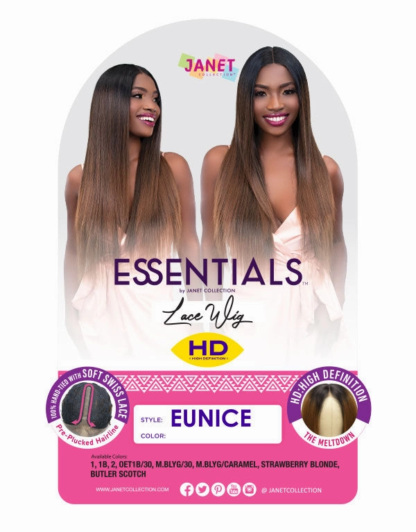 Janet Collection Essentials Hd Lace Wig - Eunice