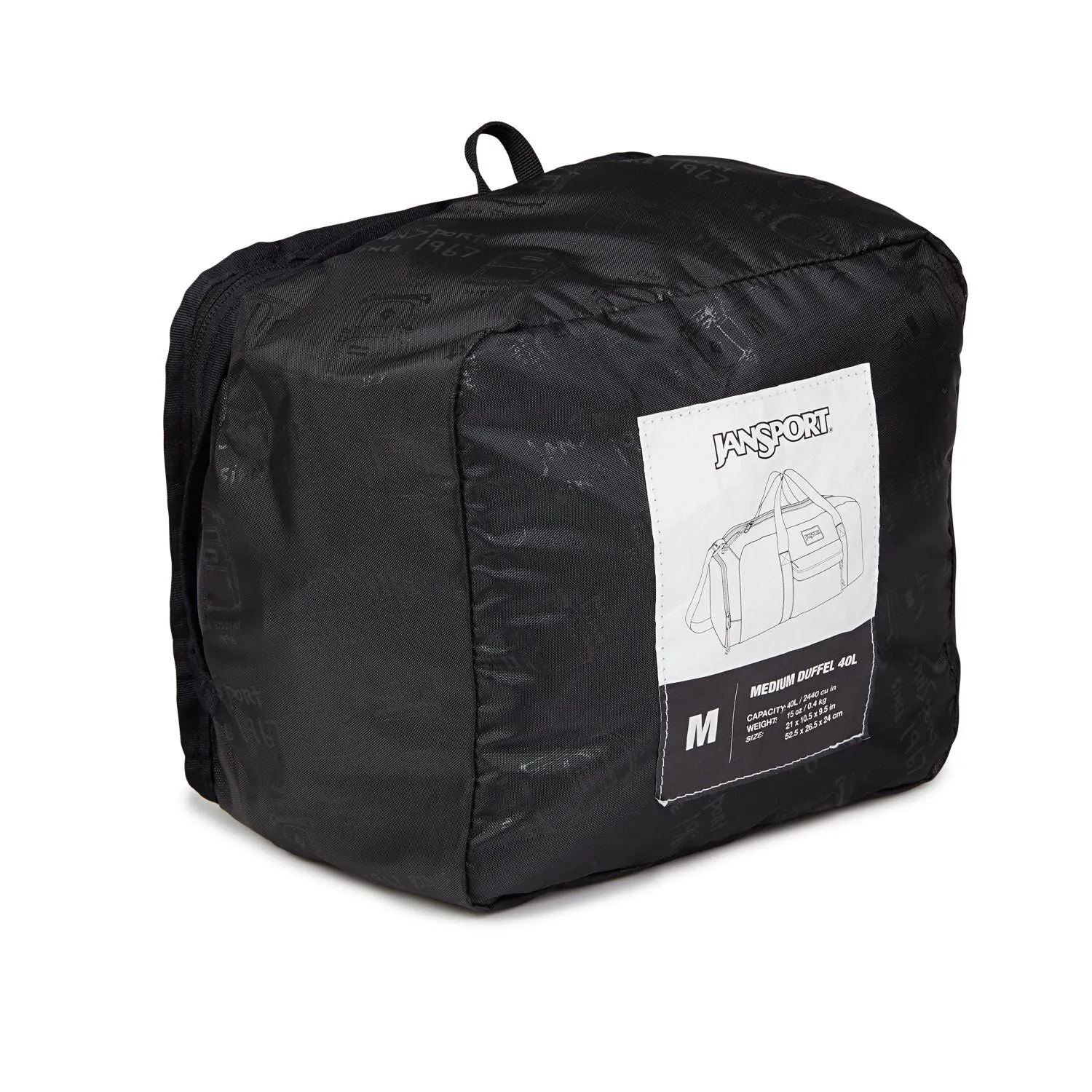 JanSport Weekender Medium Duffel - Black