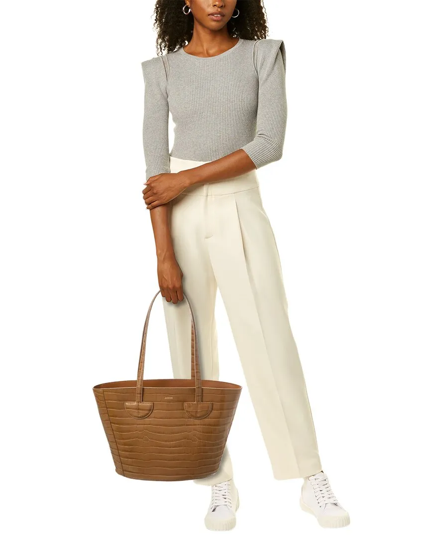 Jason Wu Croc-Embossed Leather Tote