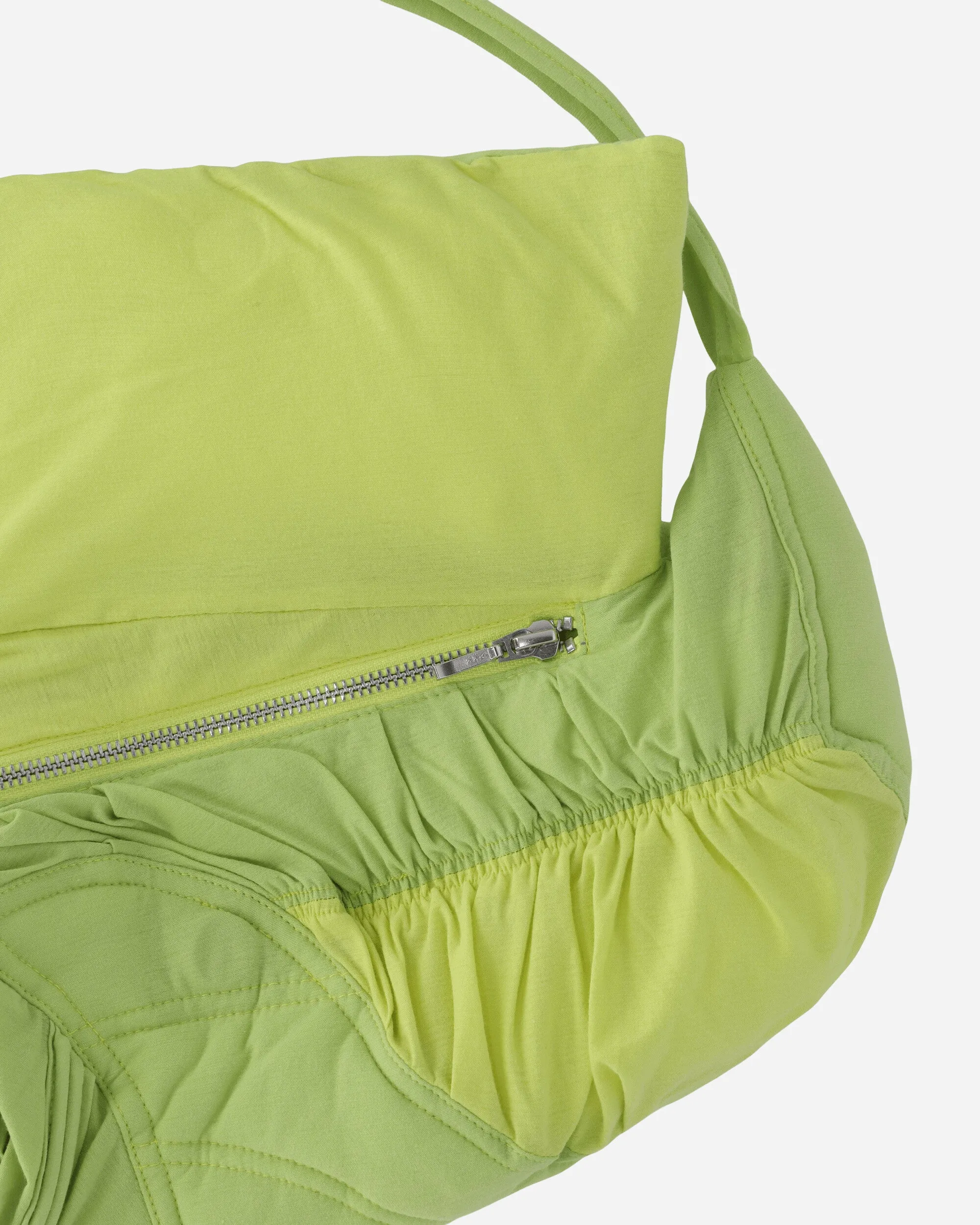 Jersey Pillow Bag Neon Green / Yellow