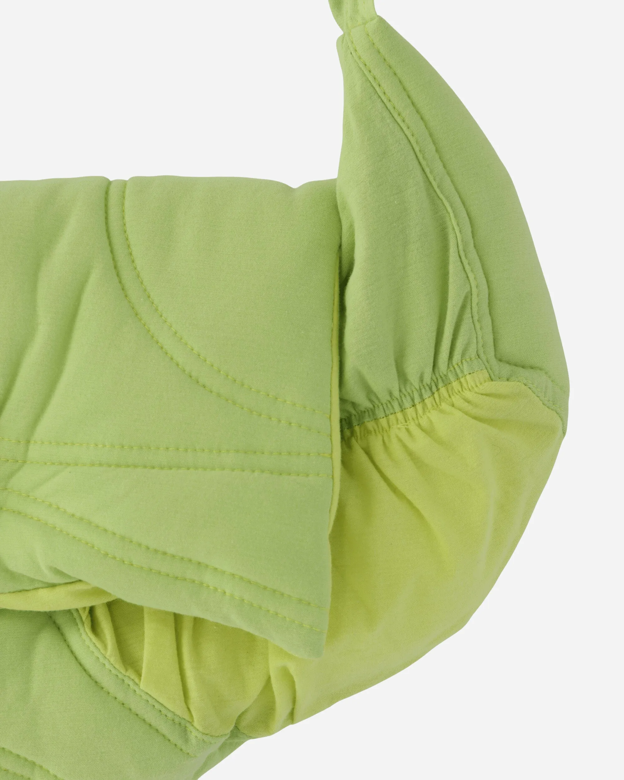 Jersey Pillow Bag Neon Green / Yellow