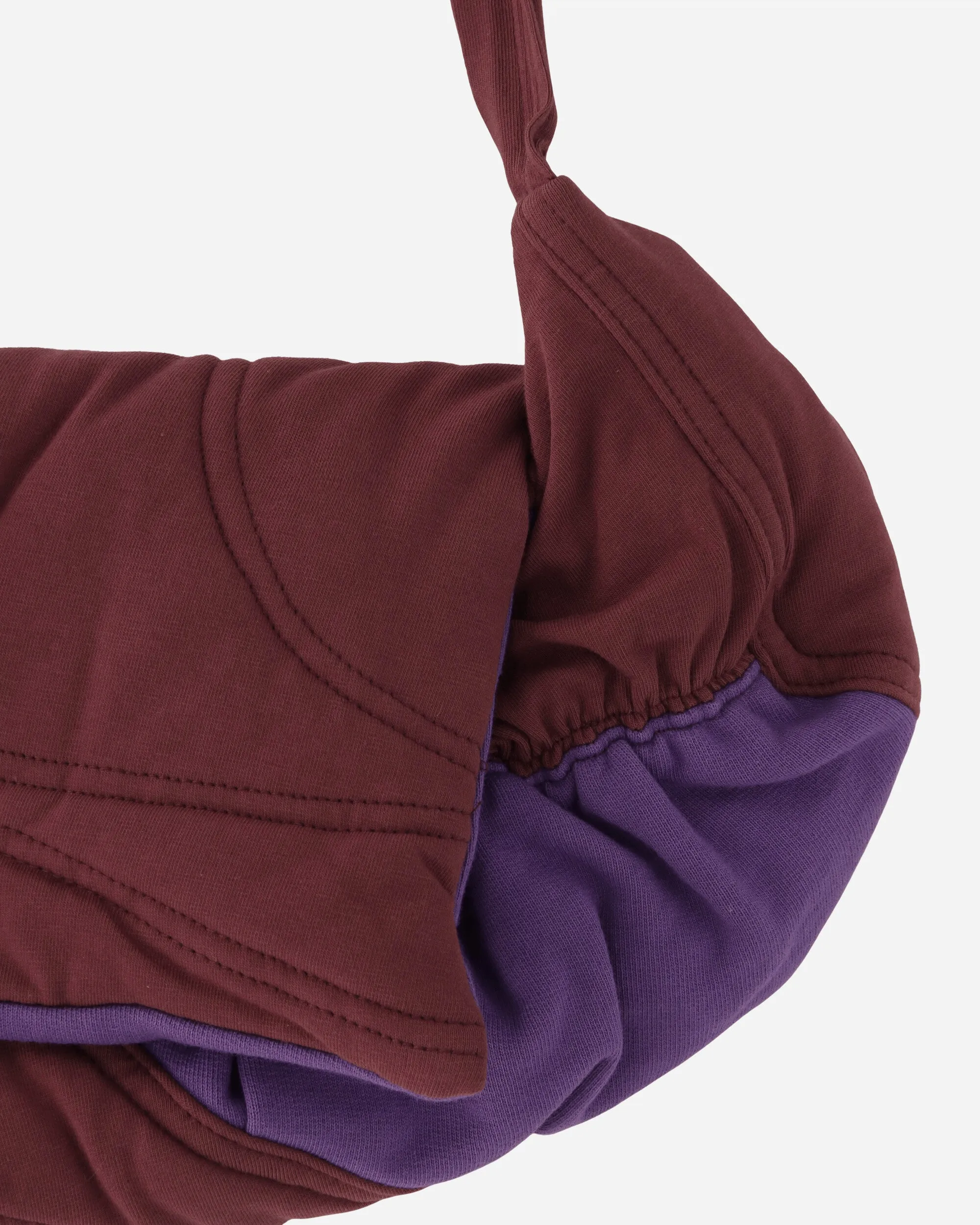 Jersey Pillow Bag Plum / Purple