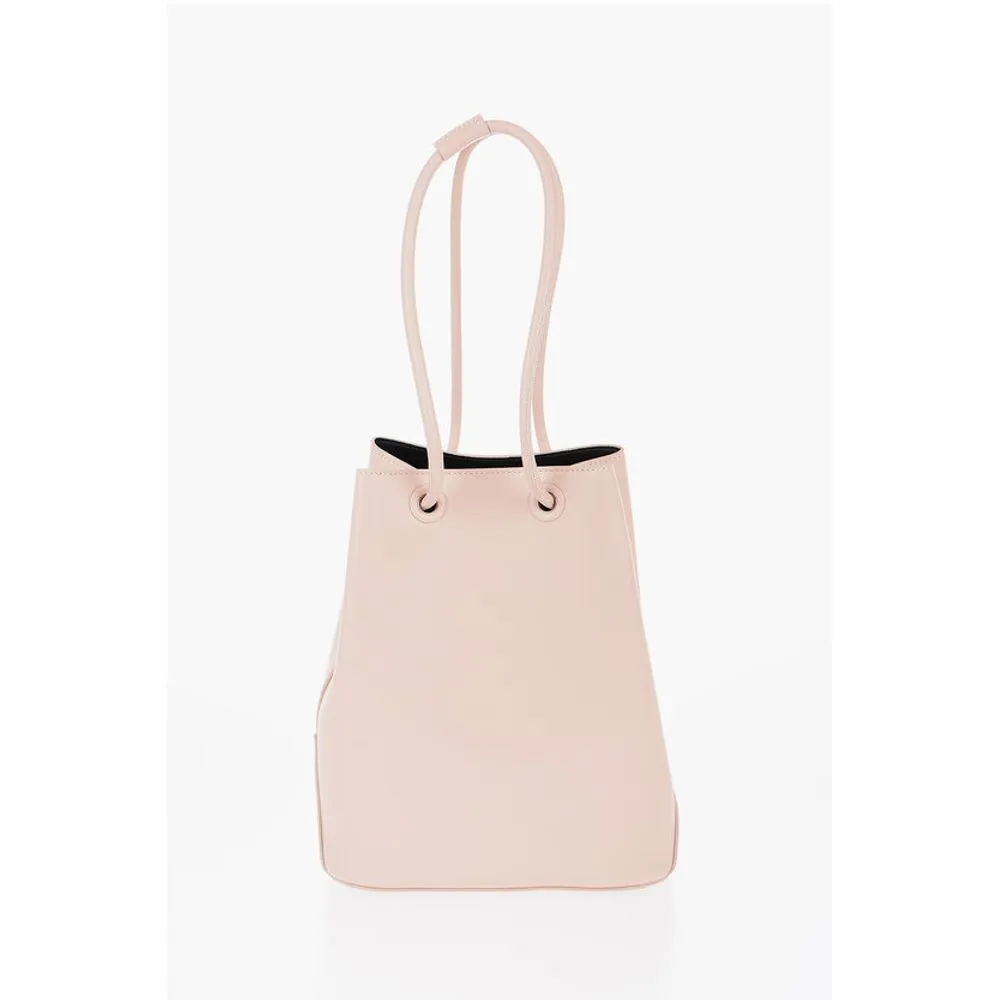 Jil Sander Leather Shopping Bag with Adjustable Handles