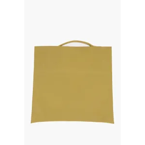 Jil Sander Leather Shopping Bag with Inner Pocket