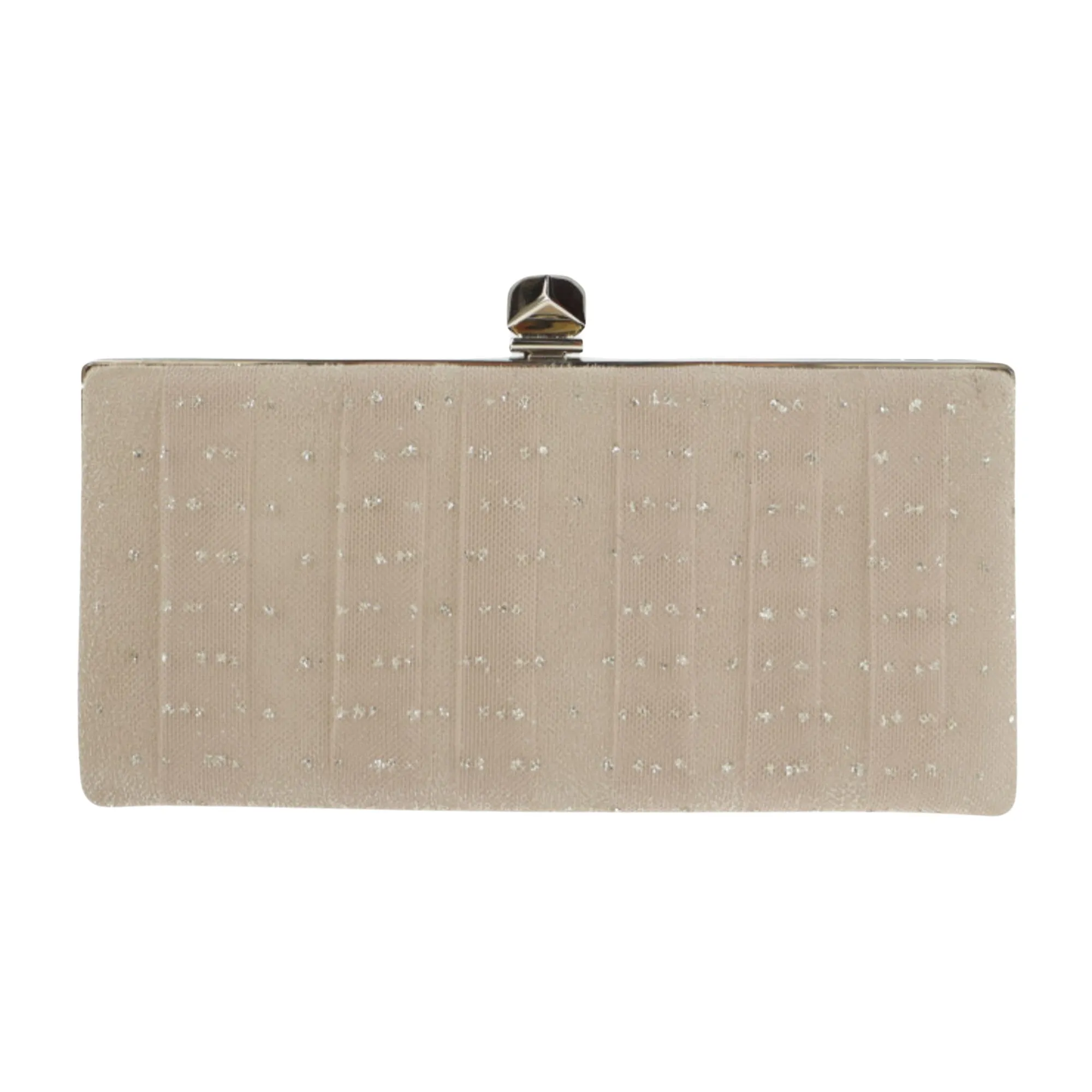 Jimmy Choo Celeste  Canvas Clutch Bag (Pre-Owned)