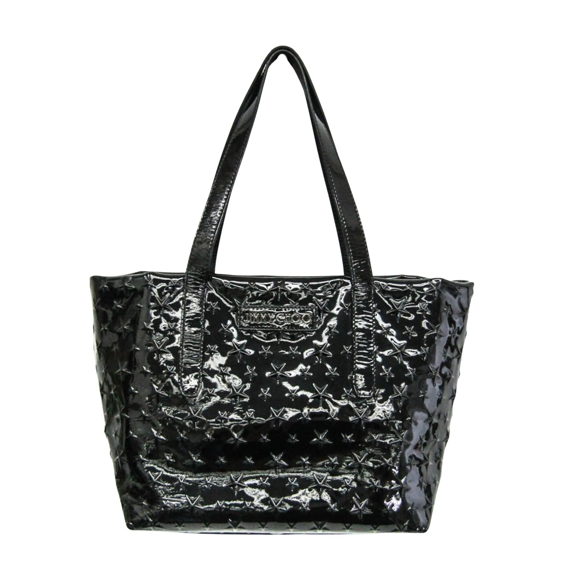 Jimmy Choo Patent Leather Tote Bag (Pre-Owned)