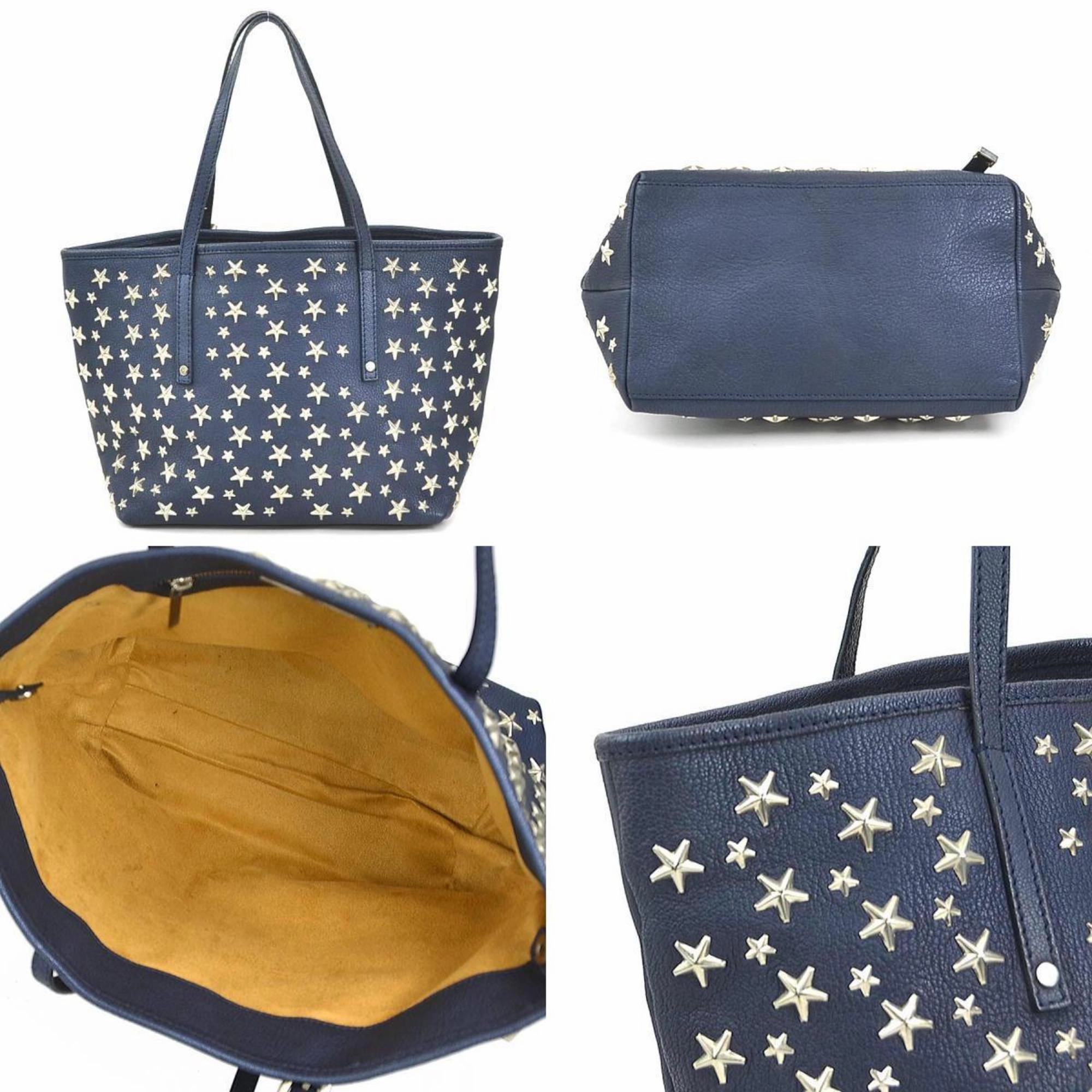 Jimmy Choo  Leather Metal Handbag (Pre-Owned)