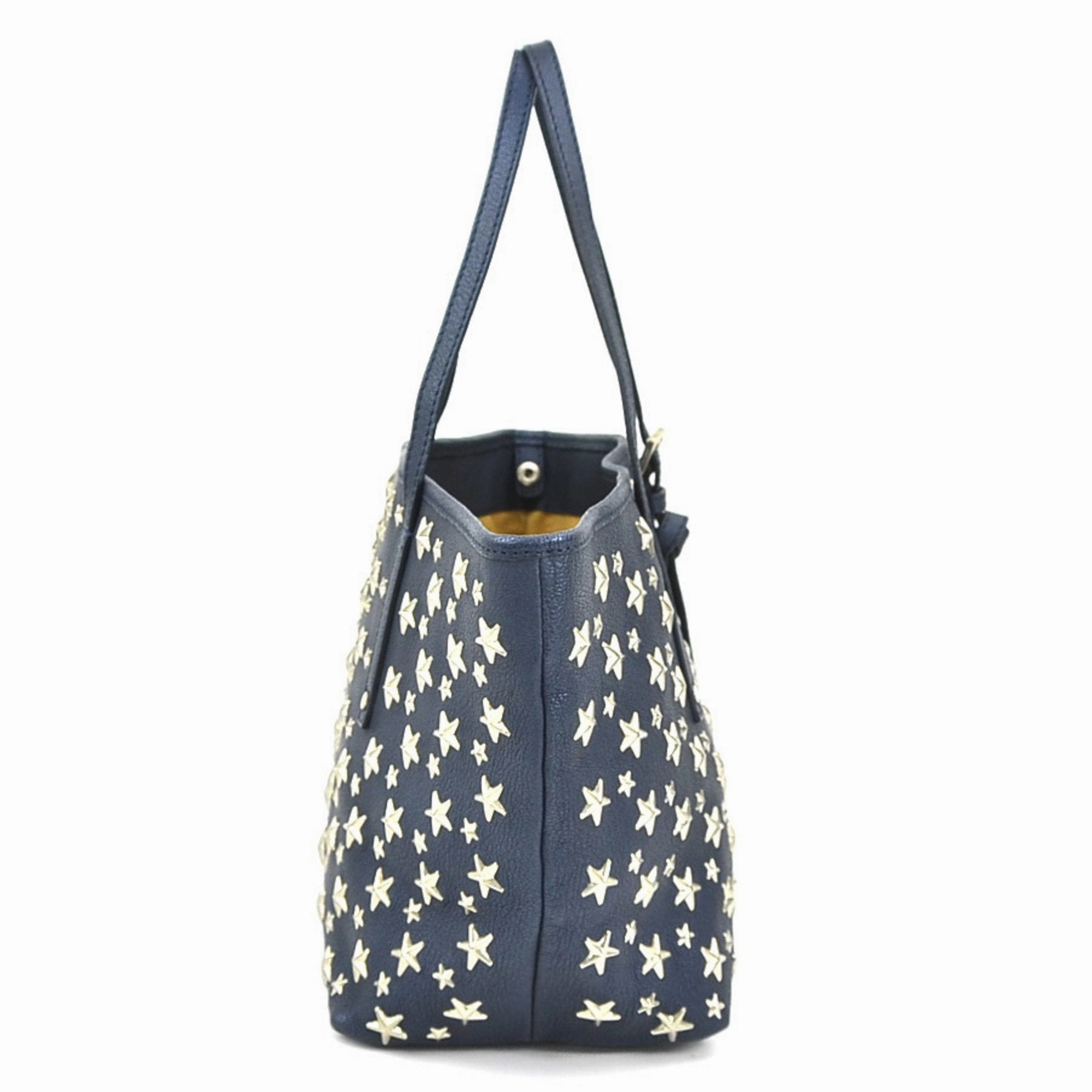 Jimmy Choo  Leather Metal Handbag (Pre-Owned)