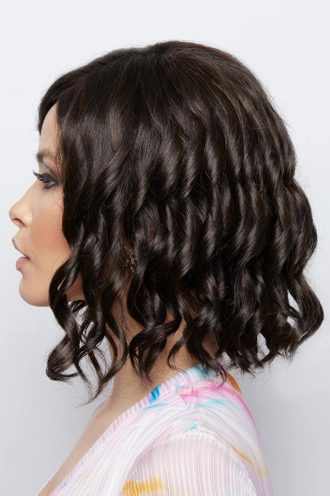 Julie <br>Synthetic Lace Front with Lace Part Wig