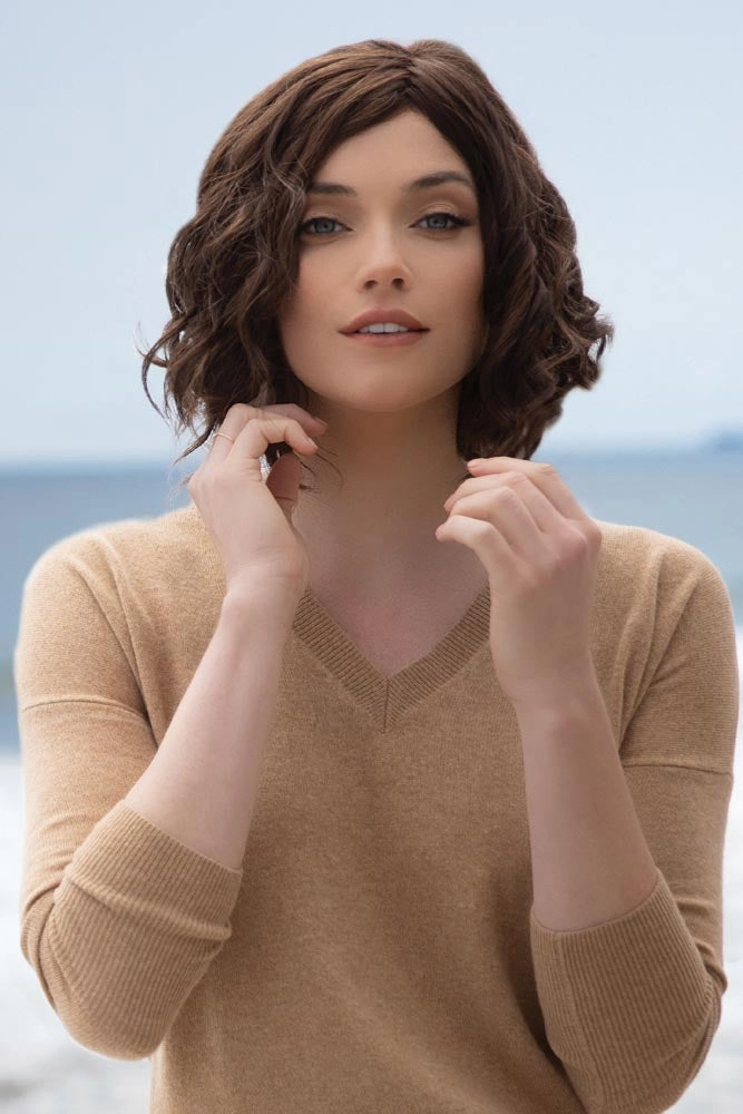 Julie <br>Synthetic Lace Front with Lace Part Wig
