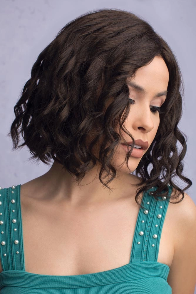 Julie <br>Synthetic Lace Front with Lace Part Wig