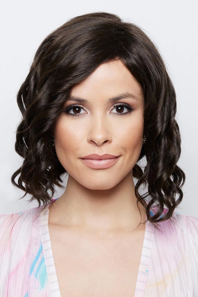 Julie <br>Synthetic Lace Front with Lace Part Wig