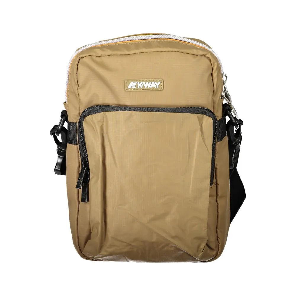 K-WAY Brown Polyamide Shoulder Bag