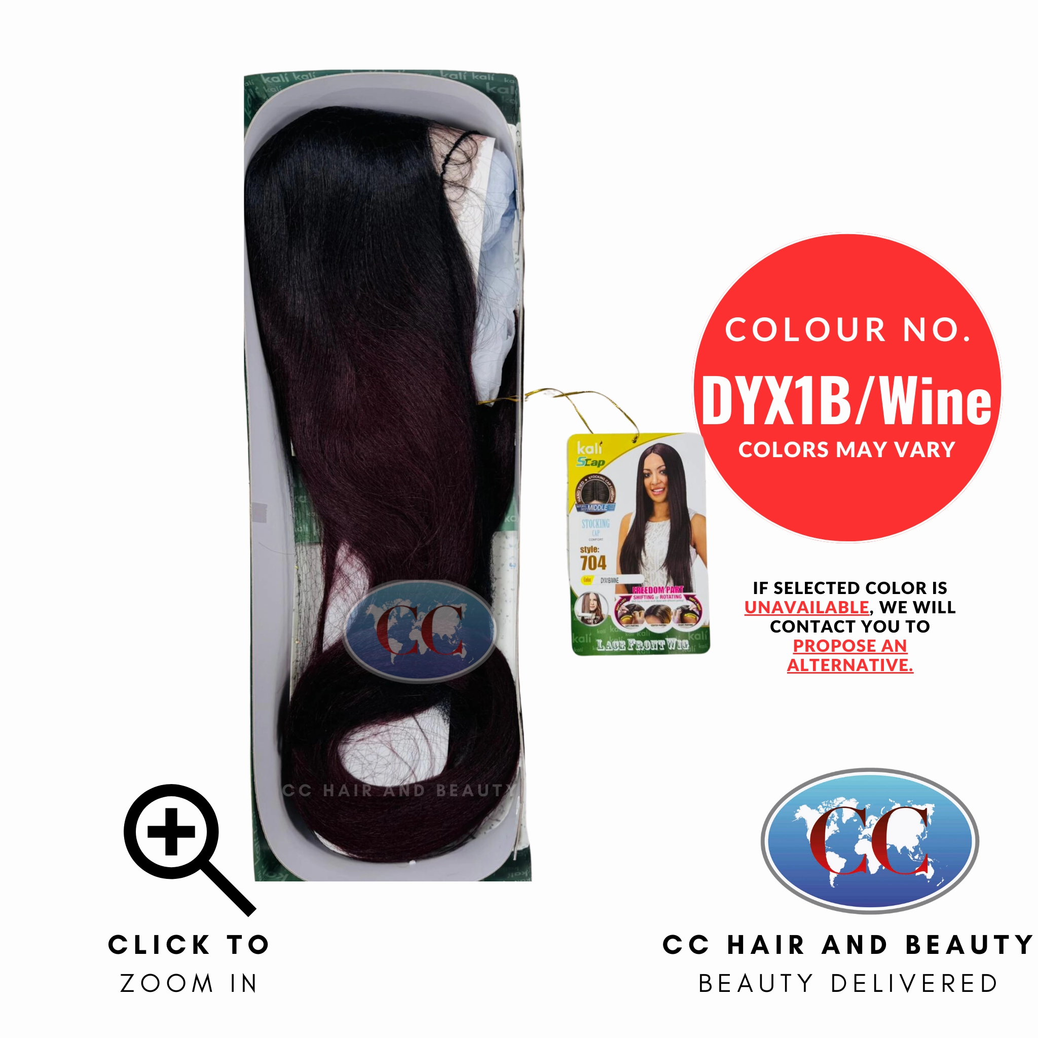 Kali Synthetic Hair Freedom Part Lace Wig - 704