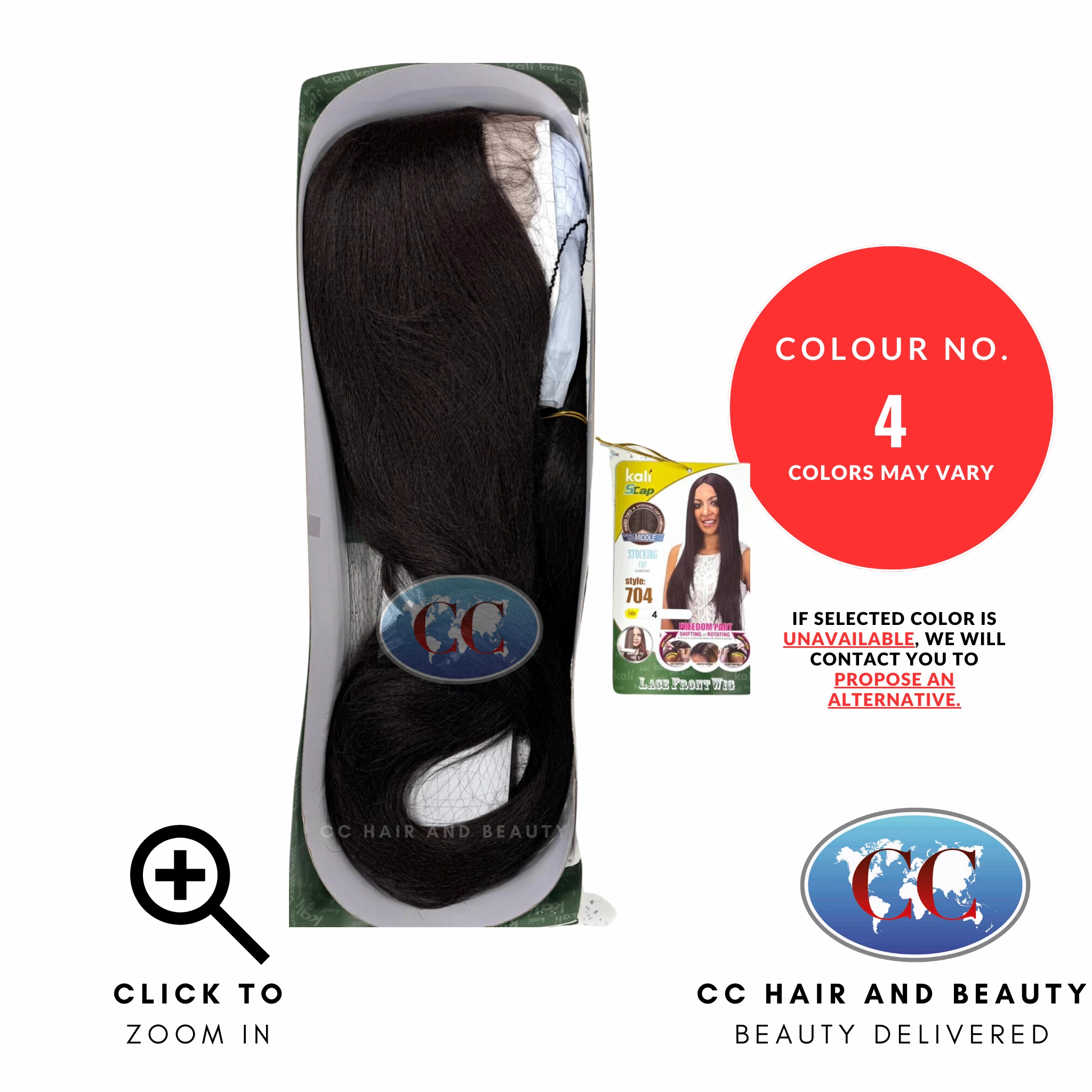 Kali Synthetic Hair Freedom Part Lace Wig - 704