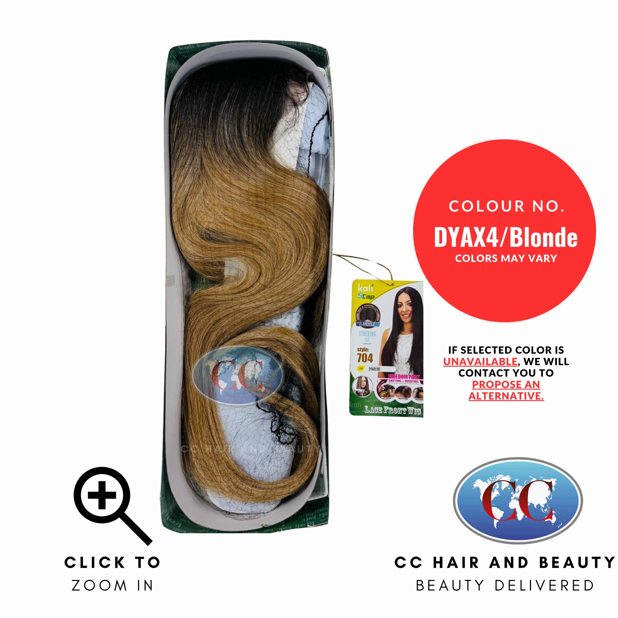 Kali Synthetic Hair Freedom Part Lace Wig - 704