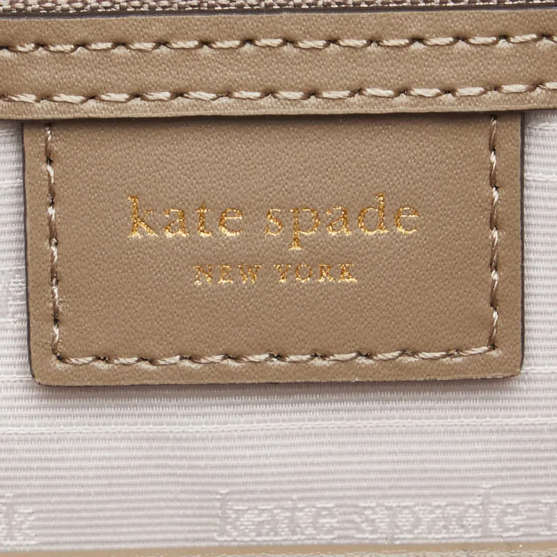 Kate Spade Canvas Leather Tote Bag