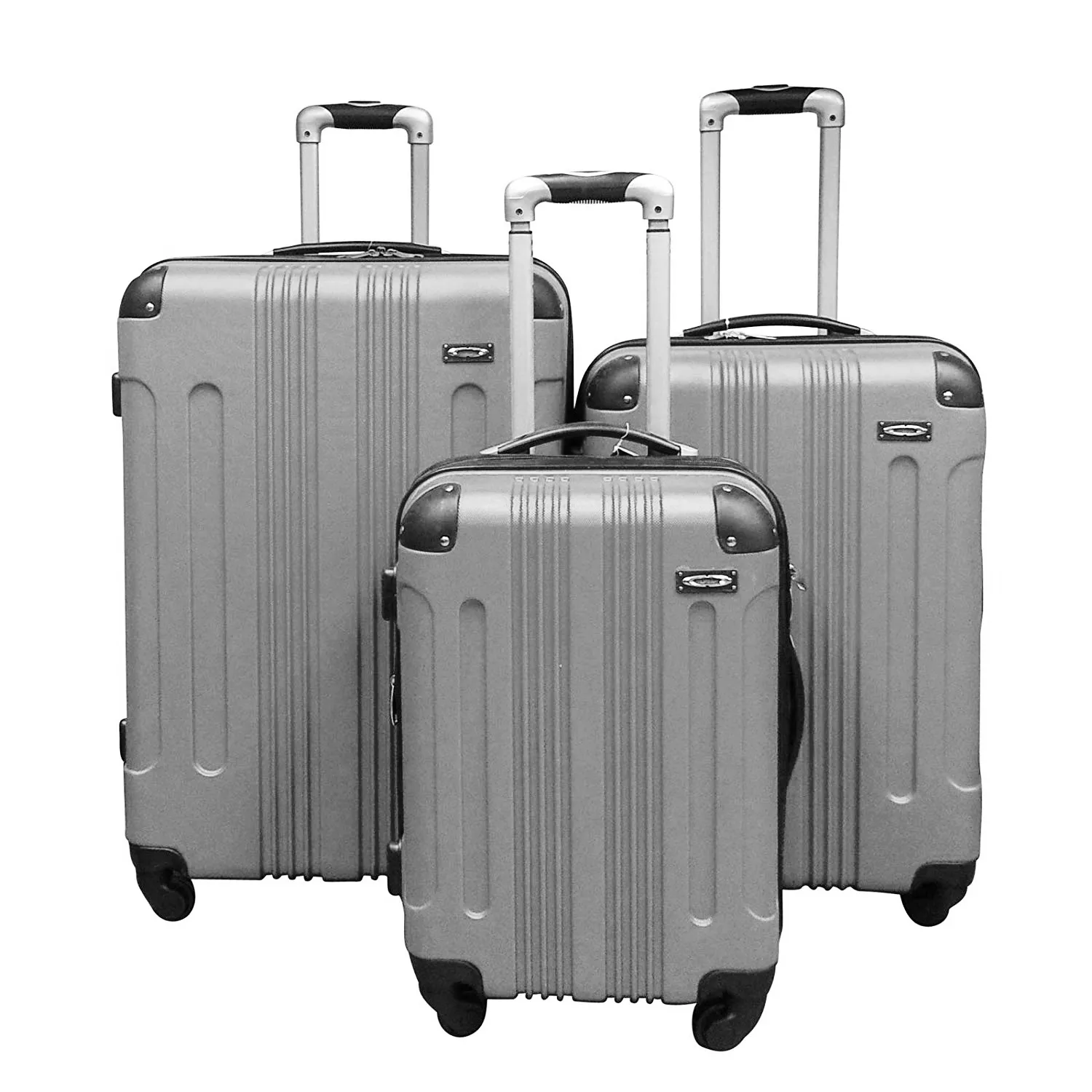 Kemyer Canals Liteweight 3 Piece Set (20"/24"/28") 4-Wheel Luggage Sets