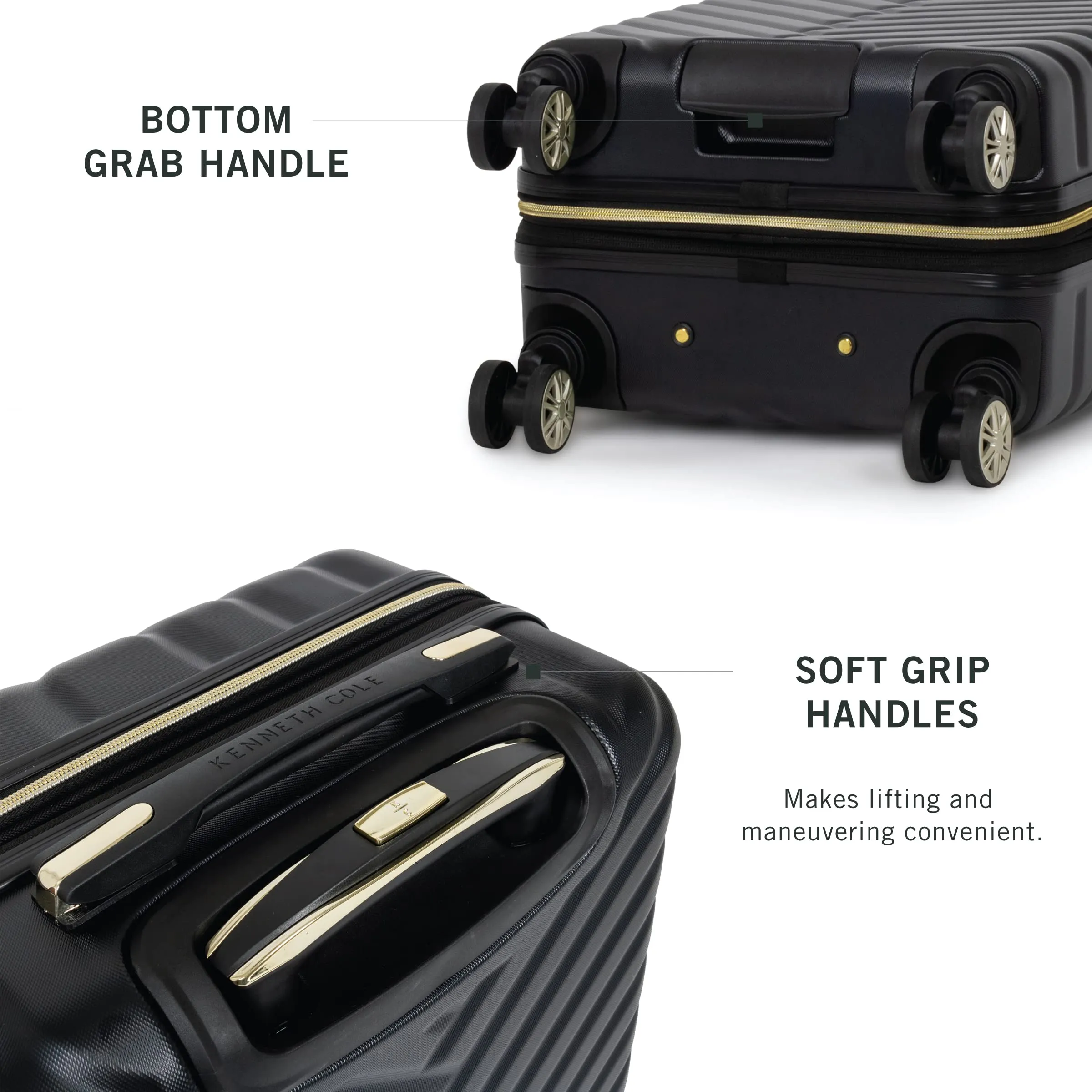 Kenneth Cole Madison Square 2 Piece Set (20" & 28") Hardside Expandable Luggage Set