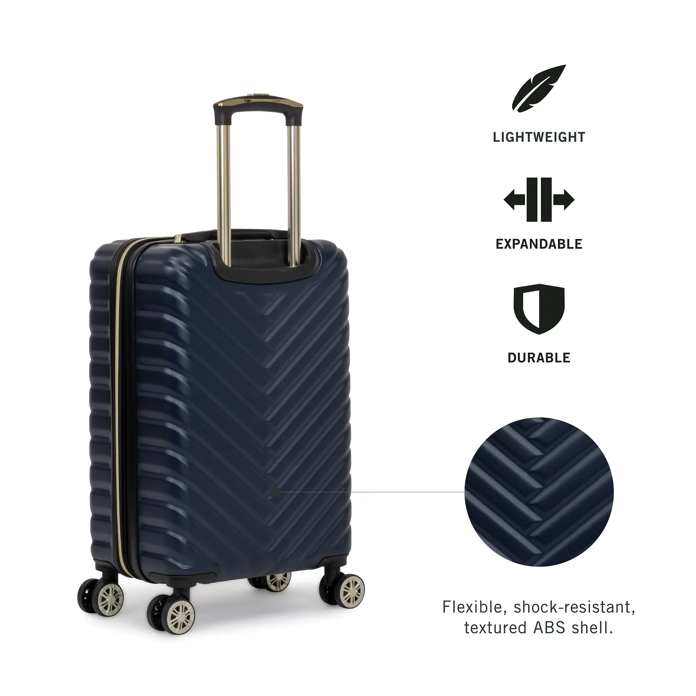 Kenneth Cole Madison Square 2 Piece Set (20" & 28") Hardside Expandable Luggage Set