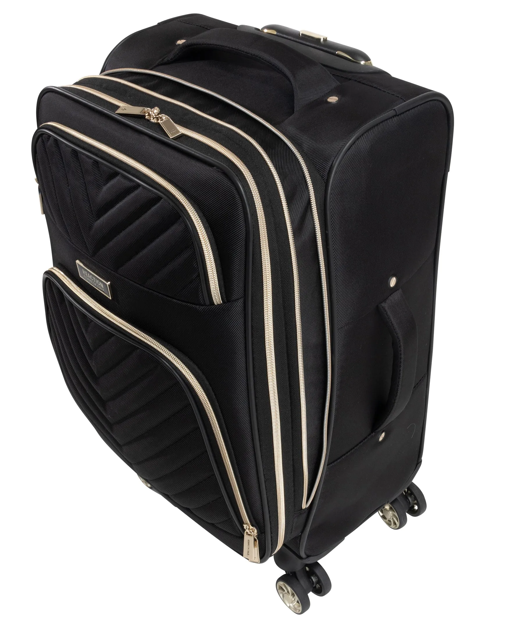 Kenneth Cole Reaction Women's Chelsea 3 Piece Set (20'', 24'', & 28") Softside 8-Wheel Expandable Luggage Set