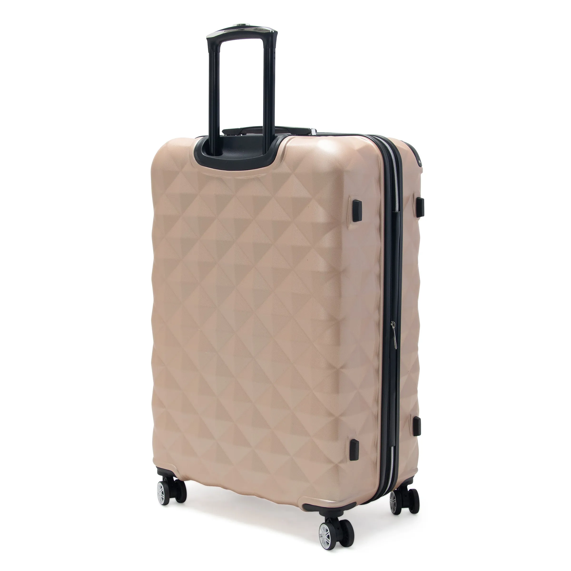 Kenneth Cole Reaction Women's Diamond Tower 3 Piece Set (20'', 24'', & 28") Hardside 8-Wheel Expandable Luggage Set