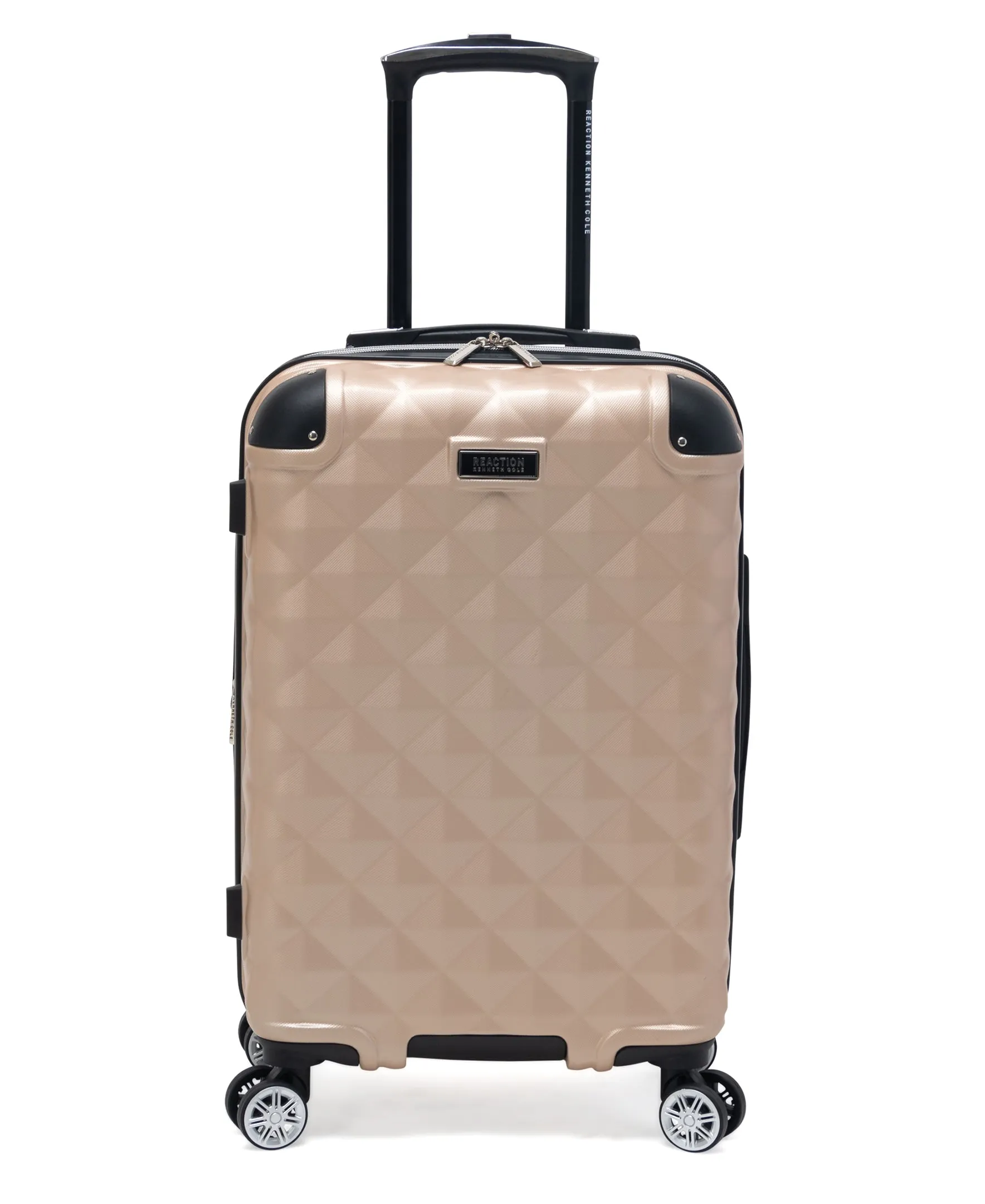 Kenneth Cole Reaction Women's Diamond Tower 3 Piece Set (20'', 24'', & 28") Hardside 8-Wheel Expandable Luggage Set