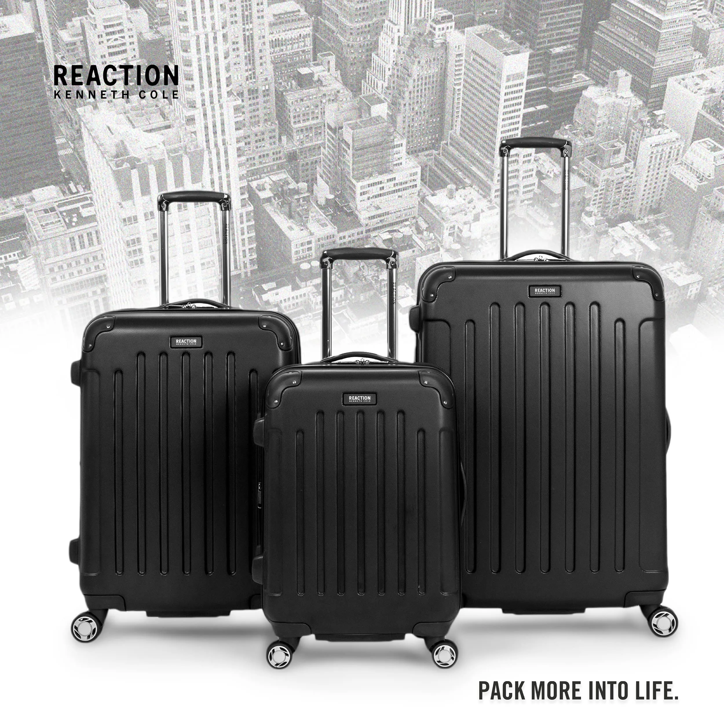Kenneth Cole Renegade 3 Piece Set (20", 24", & 28") Hardside Expandable Luggage Set