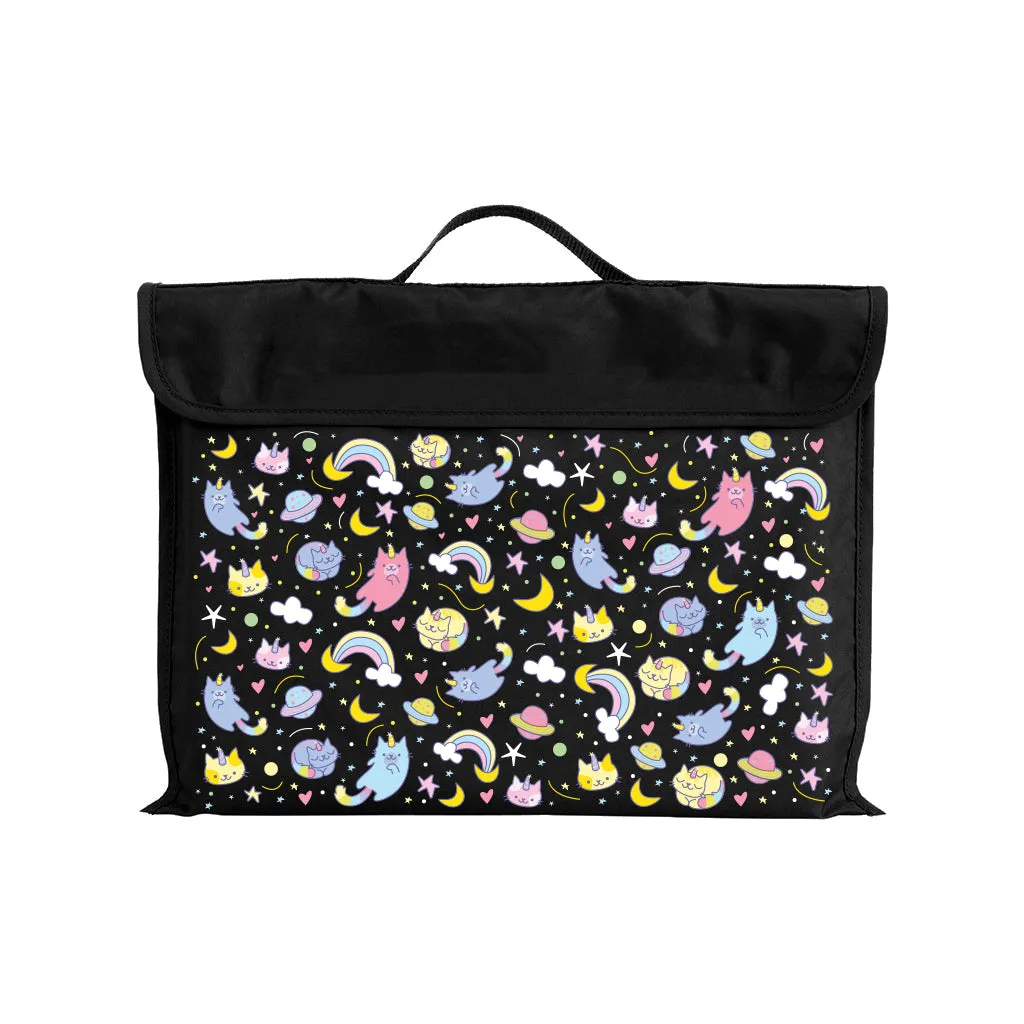 KittyCorn Eco Library Bag