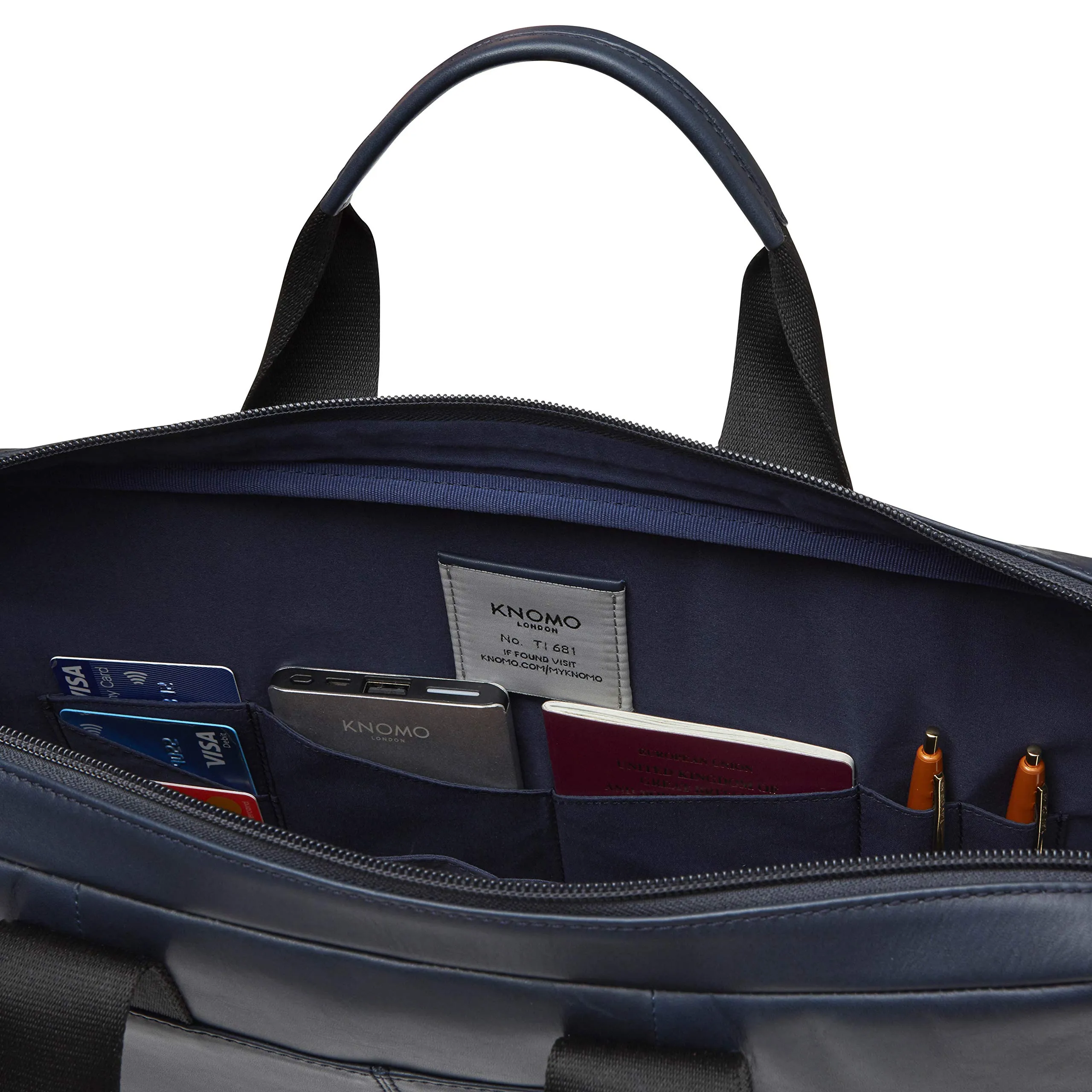 Knomo London Barbican Foster 14" Laptop Briefcase