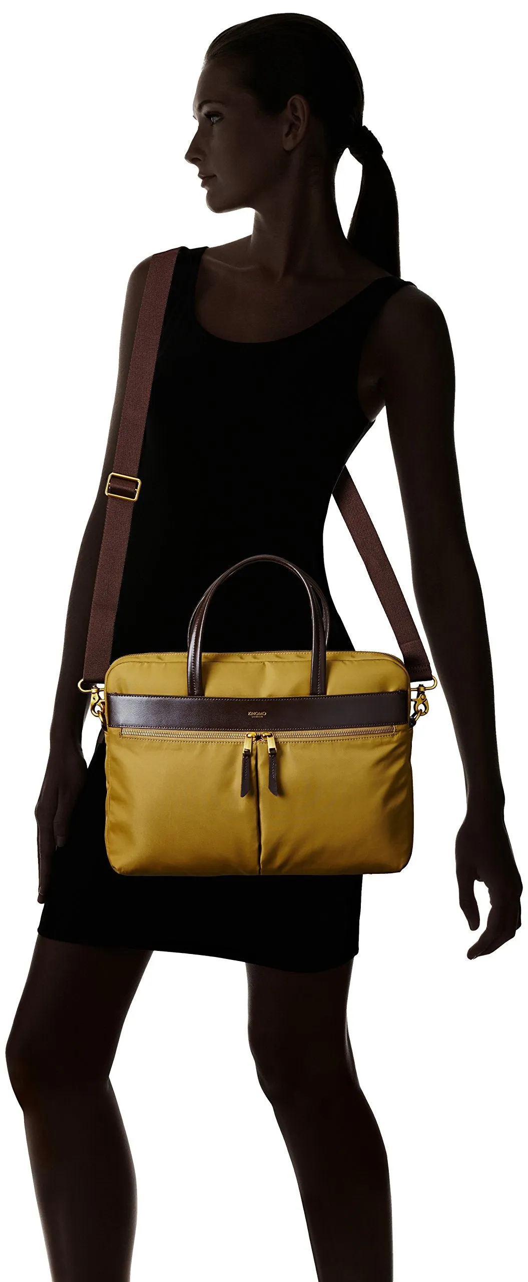 Knomo London Hanover 14" Slim Briefcase