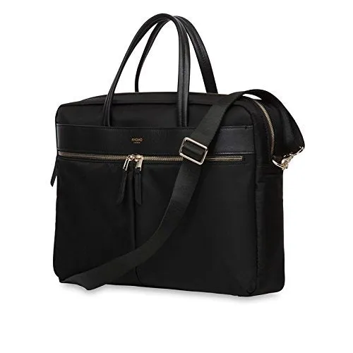 Knomo London Mayfair Hanover Slim Briefcase 15"