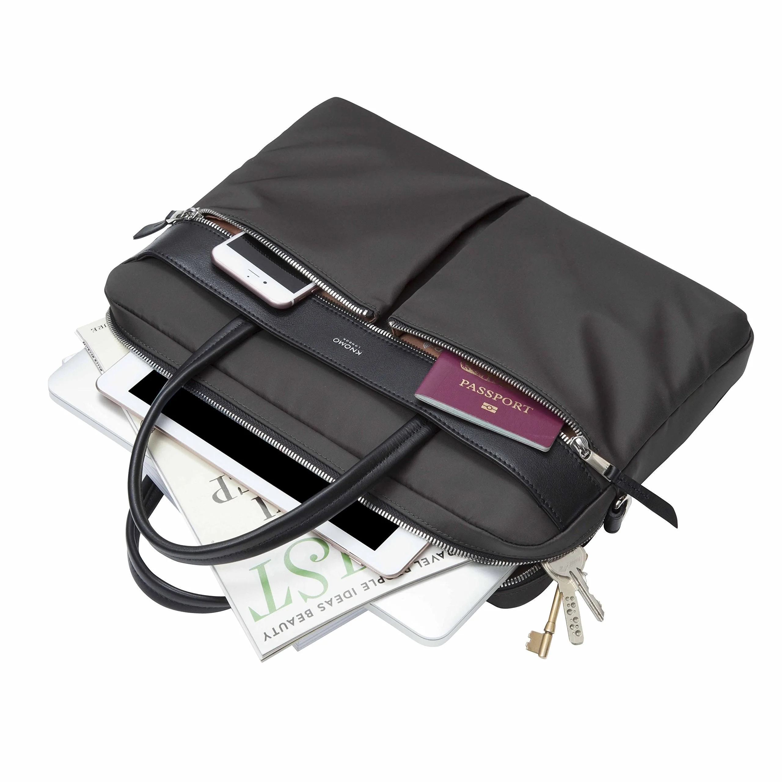 Knomo London Mayfair Slim 14" Laptop Briefcase