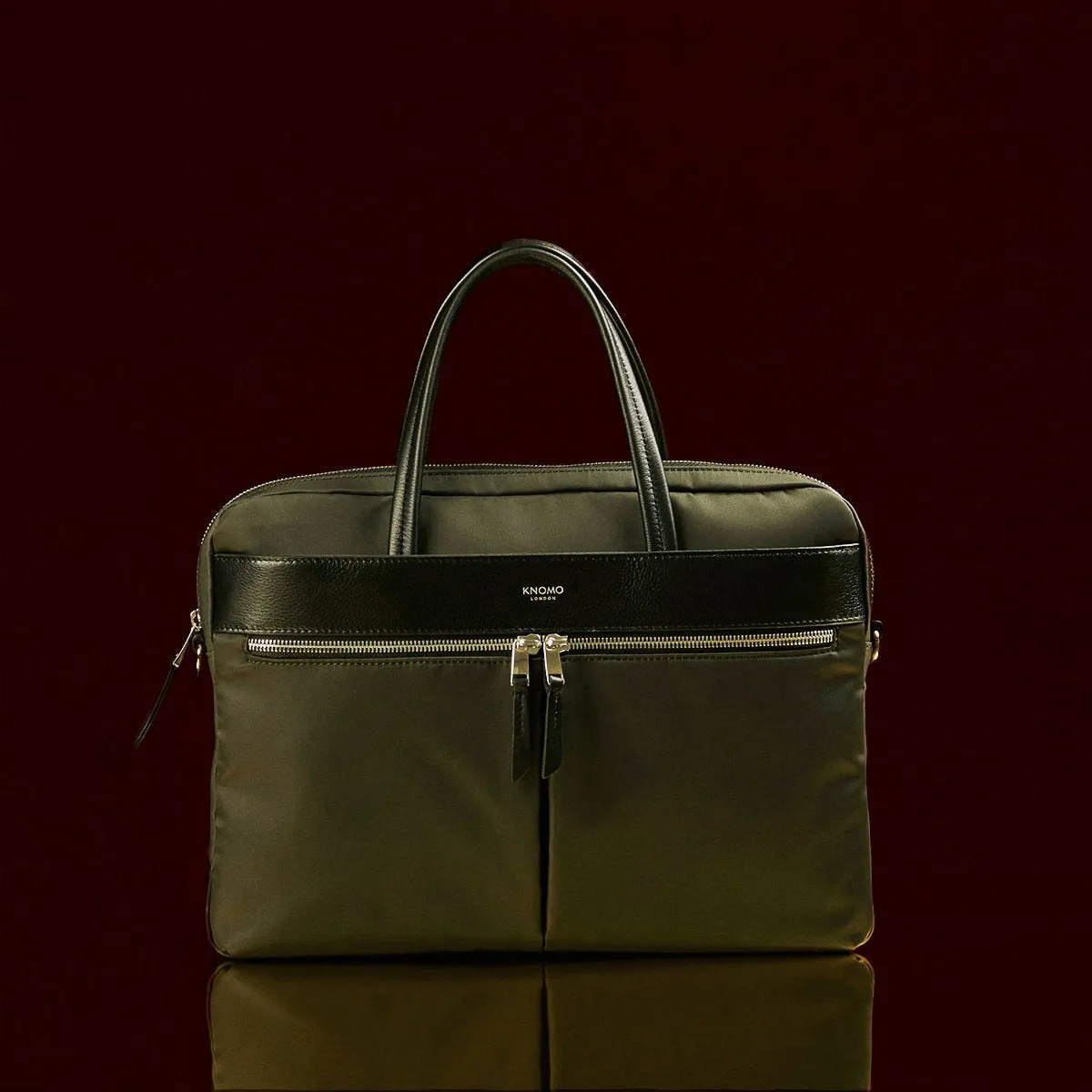 Knomo London Mayfair Slim 14" Laptop Briefcase
