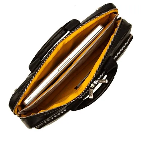 Knomo London Newbury Top Zip Briefcase