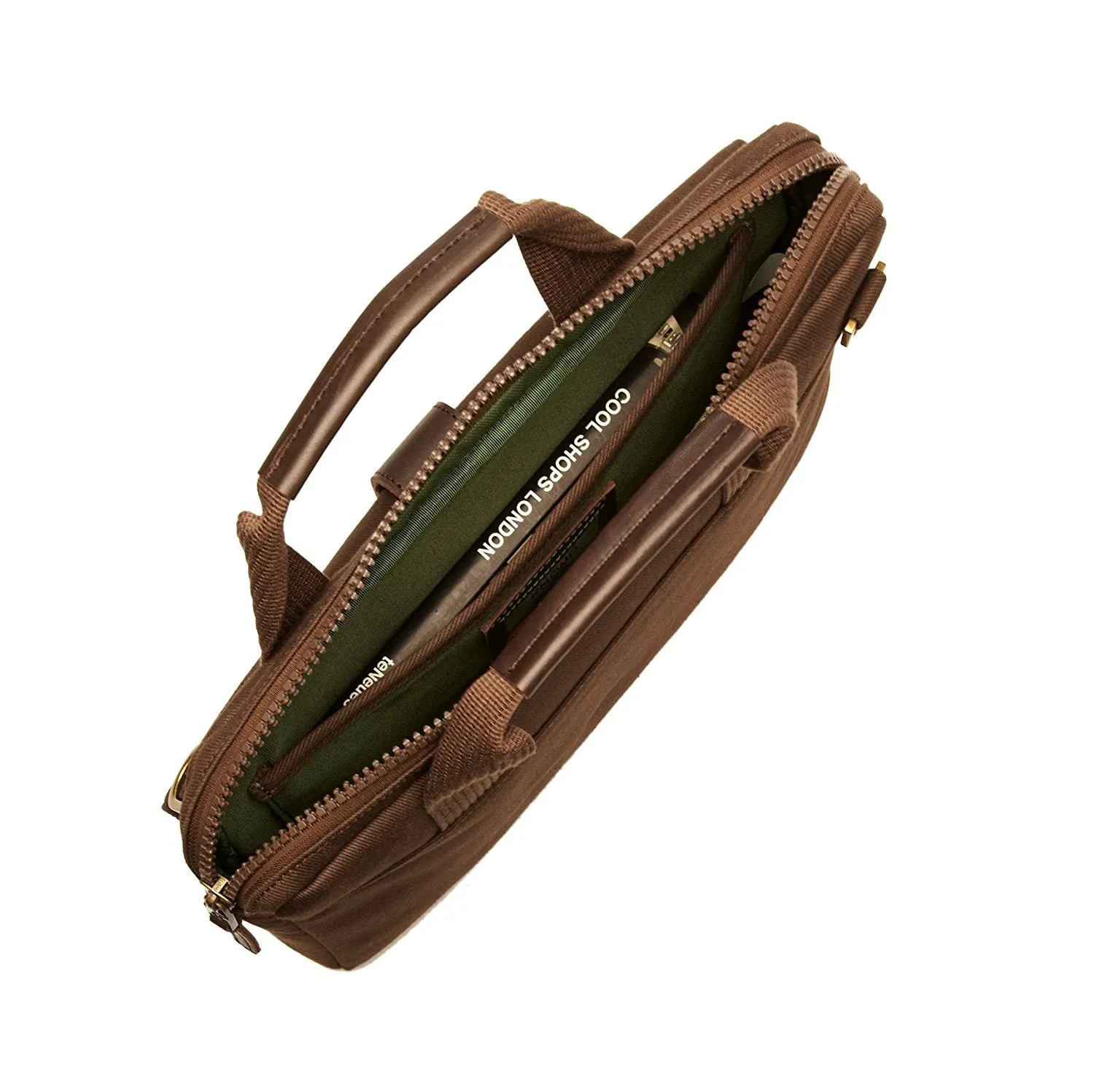 Knomo London Par 15" Slim Briefcase
